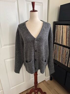 Women’s V-Neck Button Cardigan Sweater